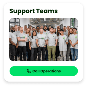 Call operations button - showcasing the customer support available on DeliveryApp 