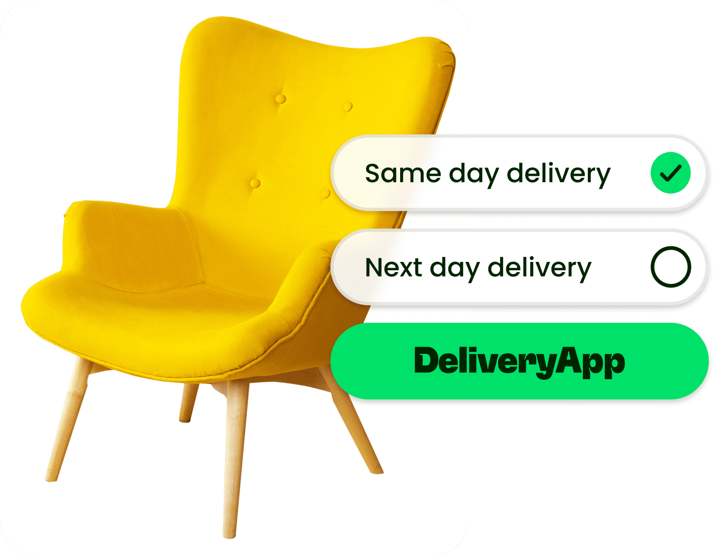 Home and Furniture Deliveries - Same-day and next-day delivery available